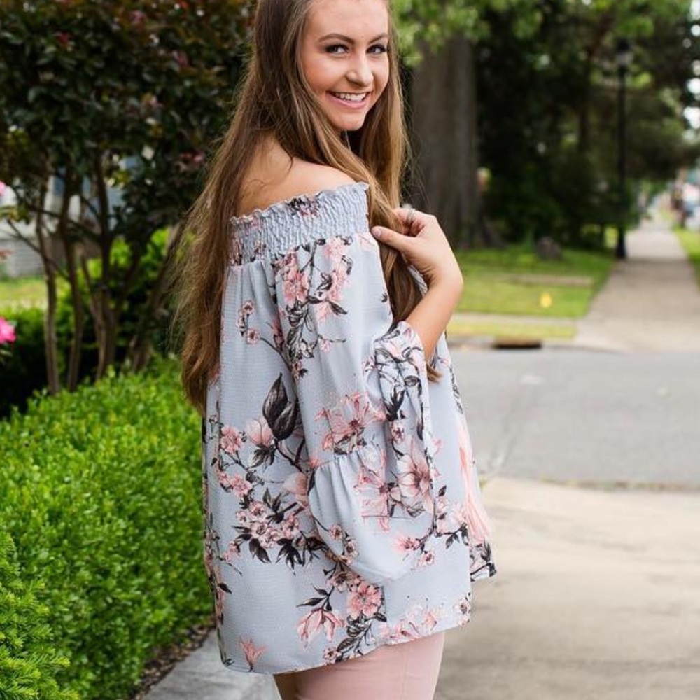 Off The Shoulder, Bell Sleeve Top